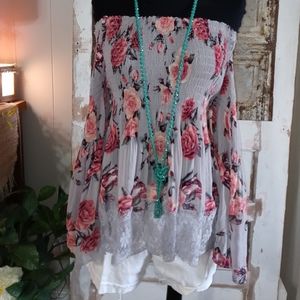 Off the shoulder top